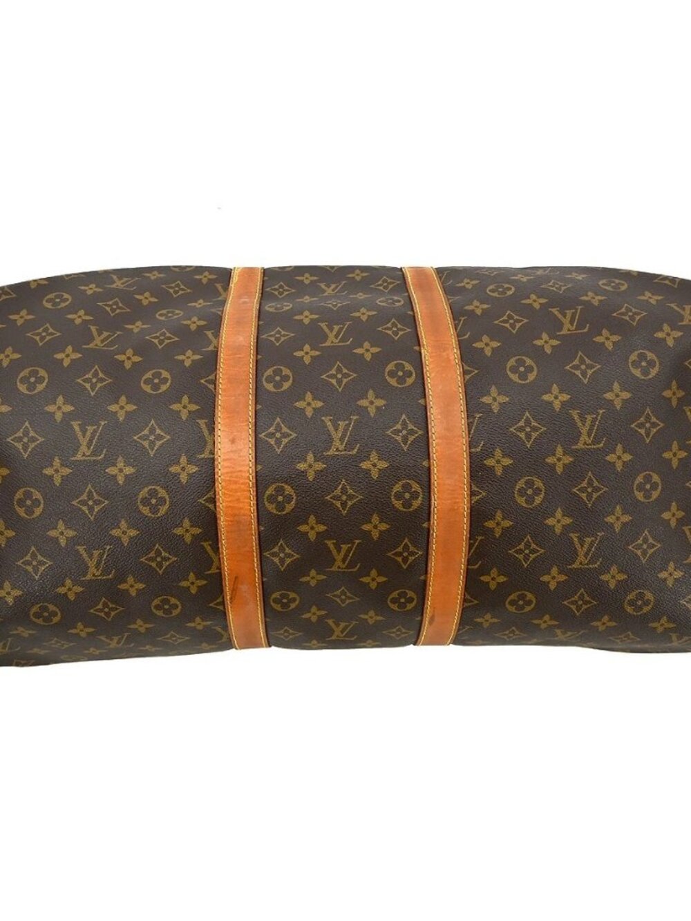 LOUIS VUITTON KEEPALL BANDOULIERE 55 TRAVEL BAG - Picture 8 of 13